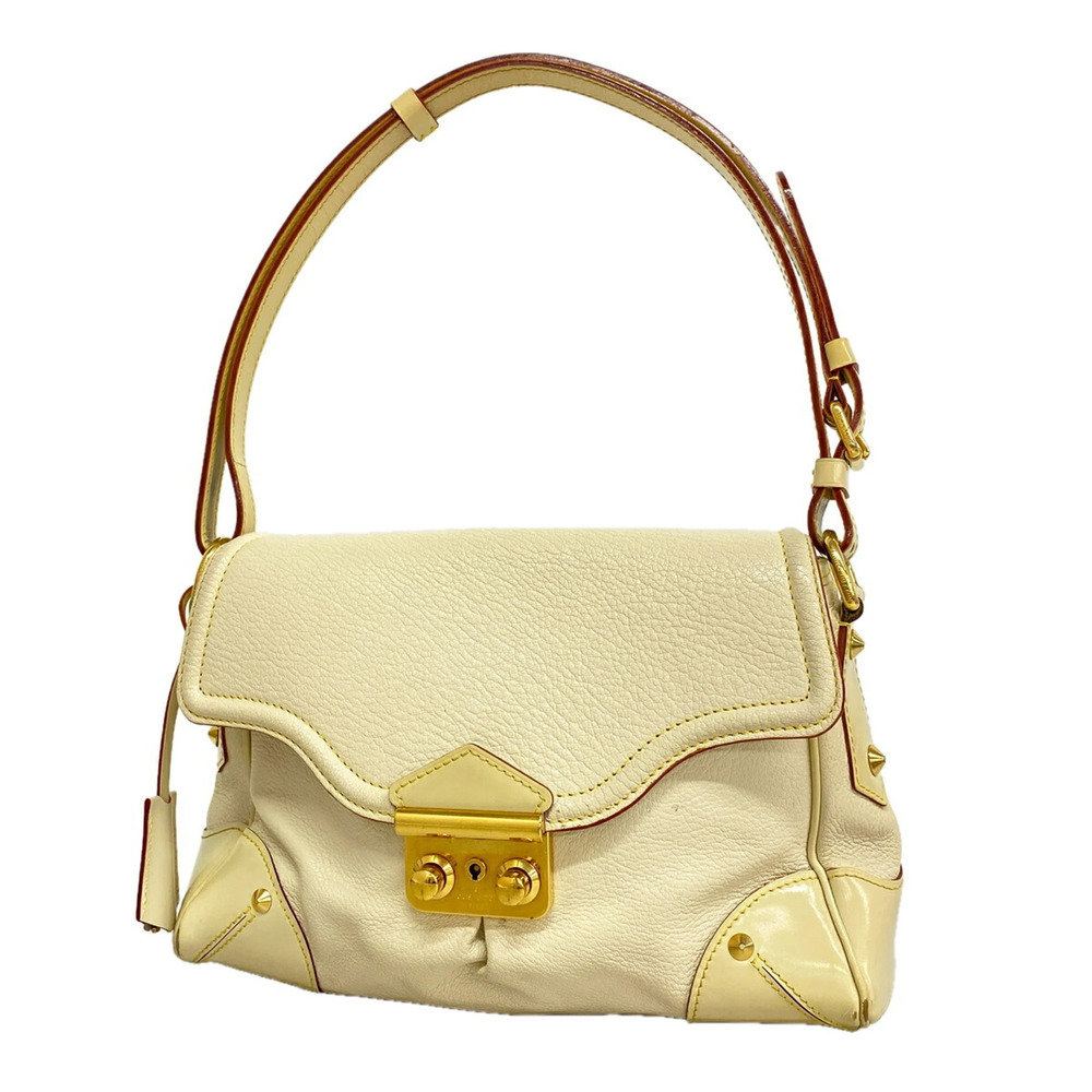 Louis Vuitton Suhali Resenciale Shoulder Bag M95845 Blanc